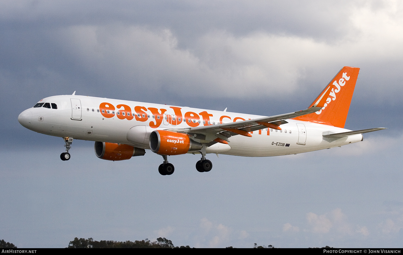 Aircraft Photo of G-EZOB | Airbus A320-214 | EasyJet | AirHistory.net #676125