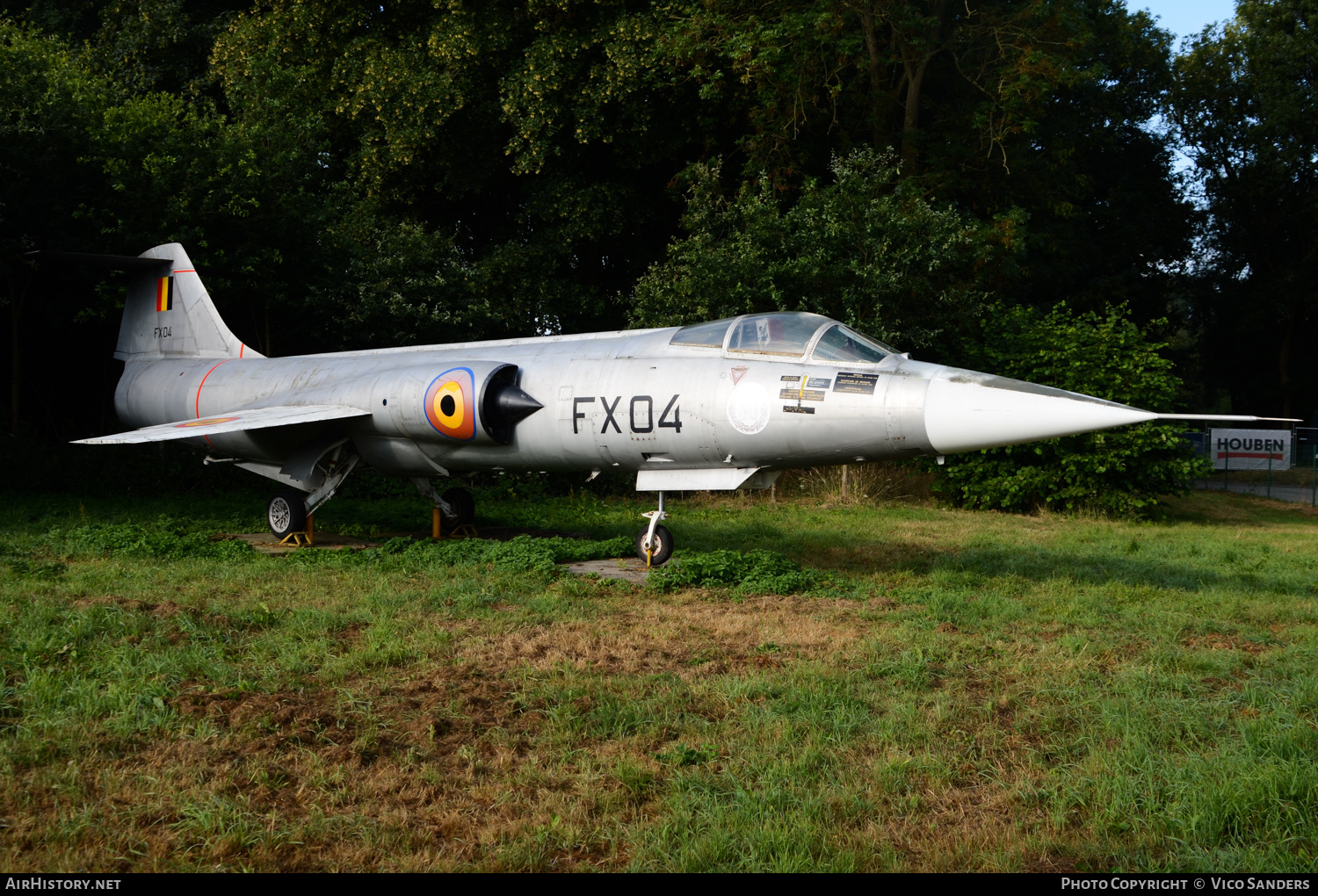 Aircraft Photo of FX04 | Lockheed F-104G Starfighter | Belgium - Air Force | AirHistory.net #676135