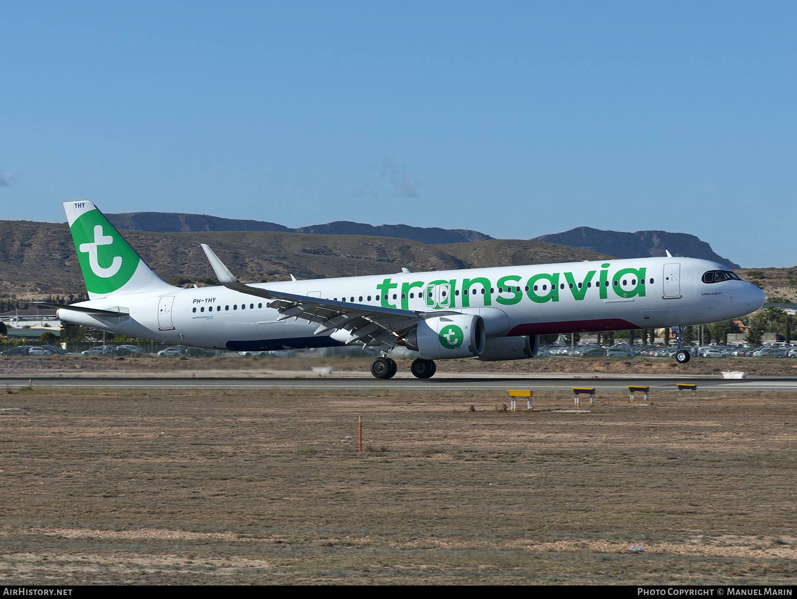 Aircraft Photo of PH-YHY | Airbus A321-251NX | Transavia | AirHistory.net #676144