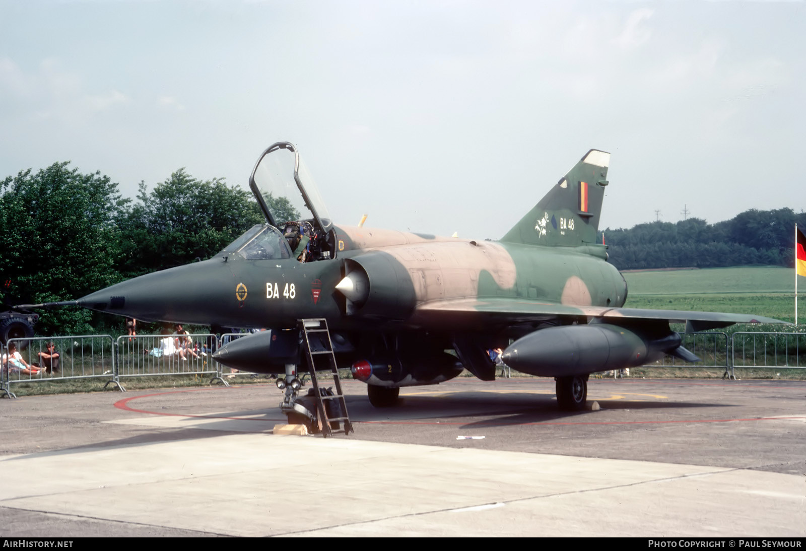 Aircraft Photo of BA48 | Dassault Mirage 5BA | Belgium - Air Force | AirHistory.net #676158