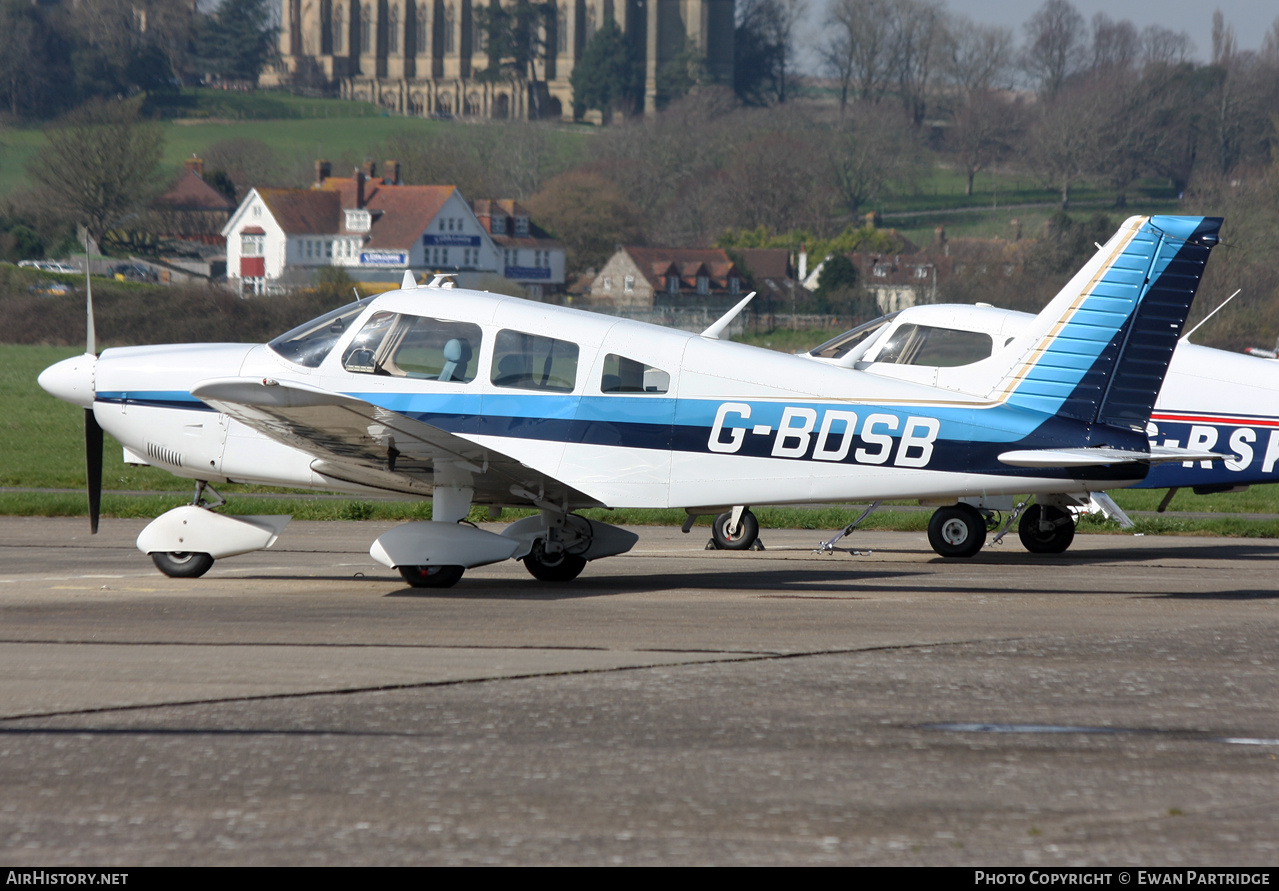 Aircraft Photo of G-BDSB | Piper PA-28-181 Cherokee Archer II | AirHistory.net #676162