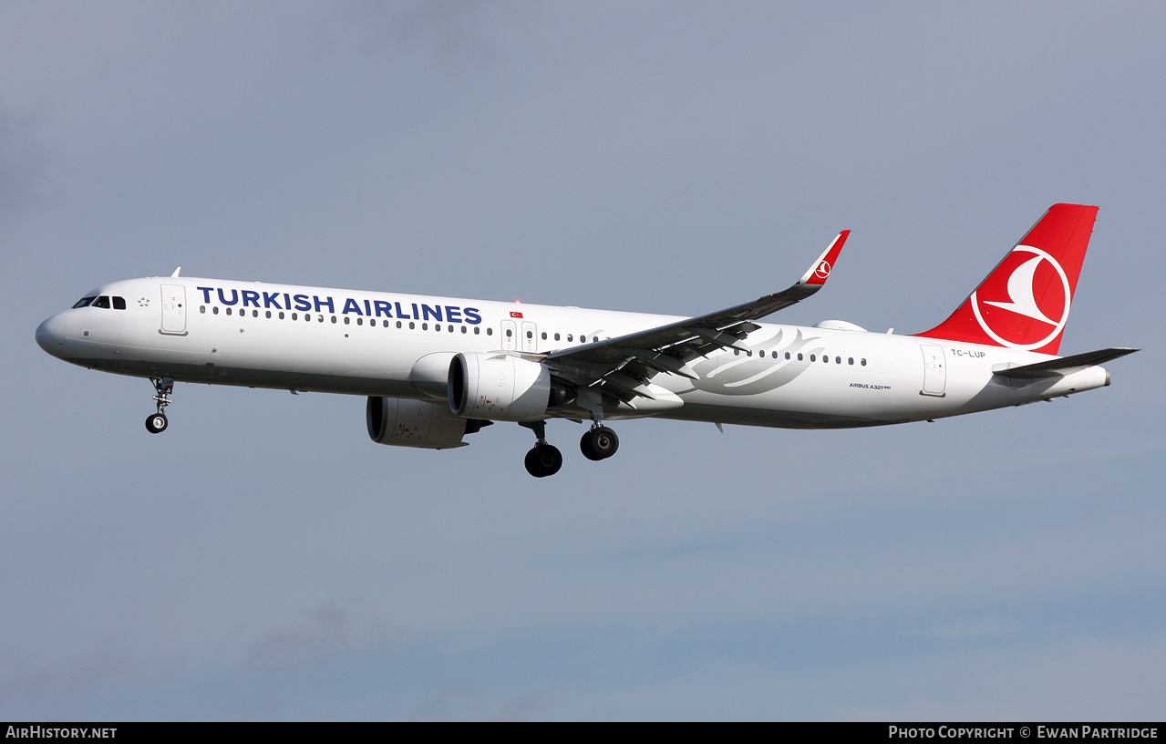 Aircraft Photo of TC-LUP | Airbus A321-271NX | AirHistory.net #676164