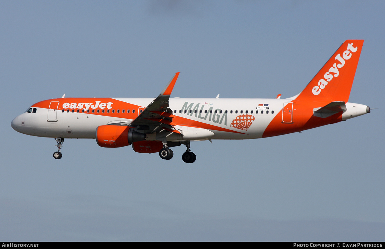 Aircraft Photo of OE-IJW | Airbus A320-214 | EasyJet | AirHistory.net #676166