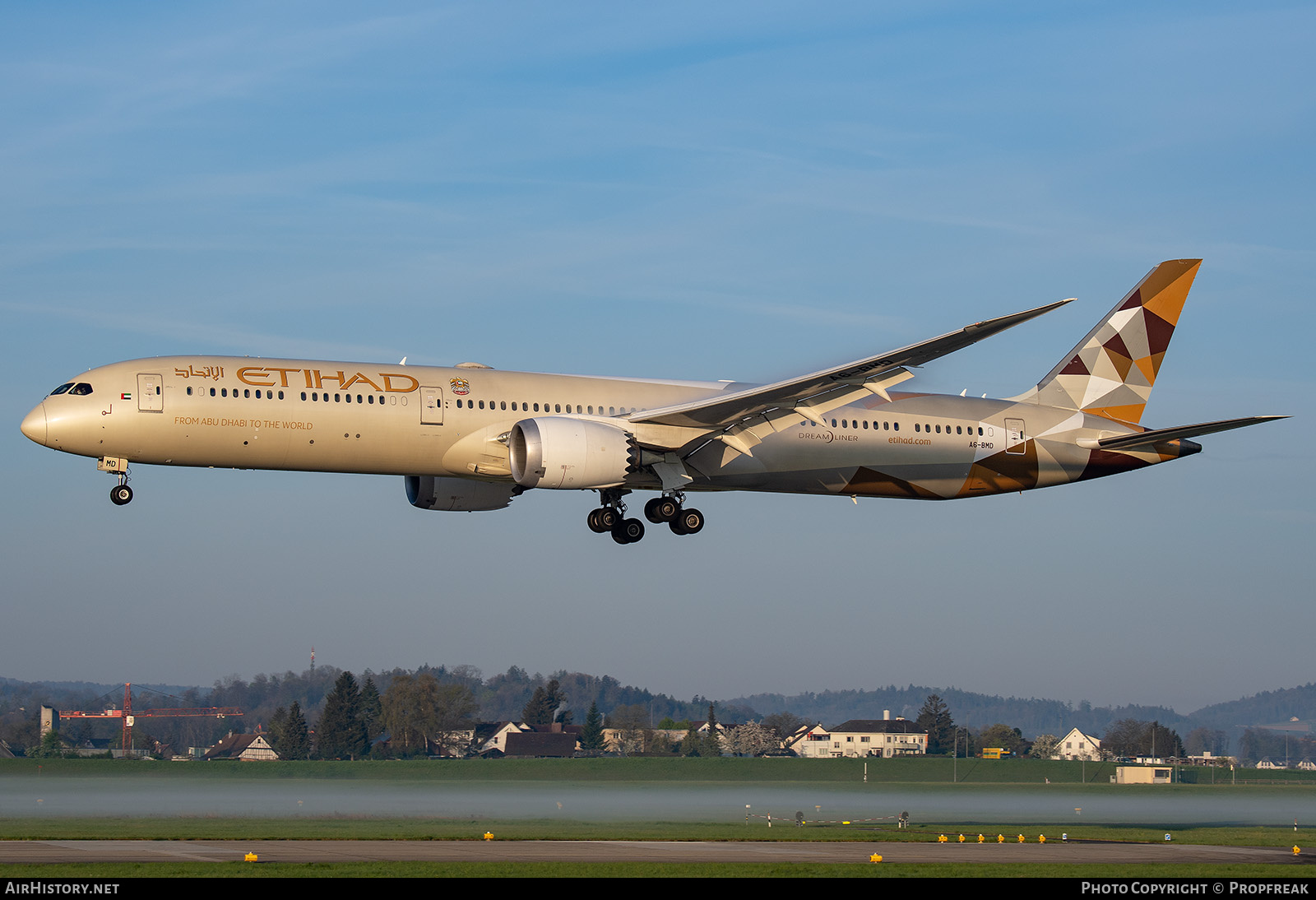 Aircraft Photo of A6-BMD | Boeing 787-10 Dreamliner | Etihad Airways | AirHistory.net #676175