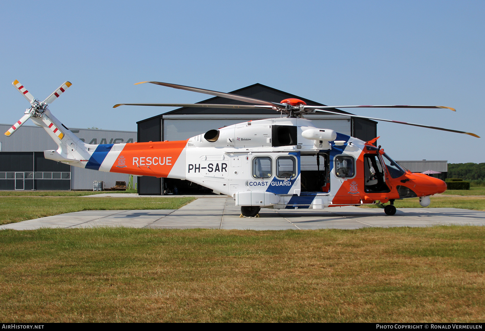 Aircraft Photo of PH-SAR | Leonardo AW-189 | Kustwacht - Netherlands Coastguard | AirHistory.net #676191
