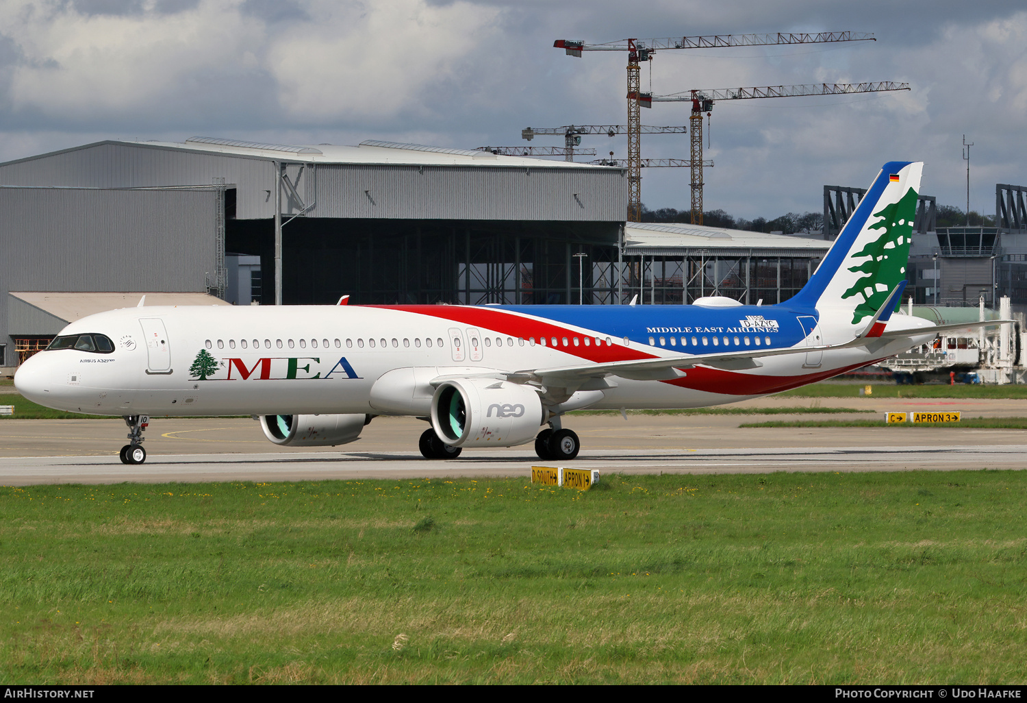 Aircraft Photo of D-AZYC | Airbus A321-271NX | MEA - Middle East Airlines | AirHistory.net #676194