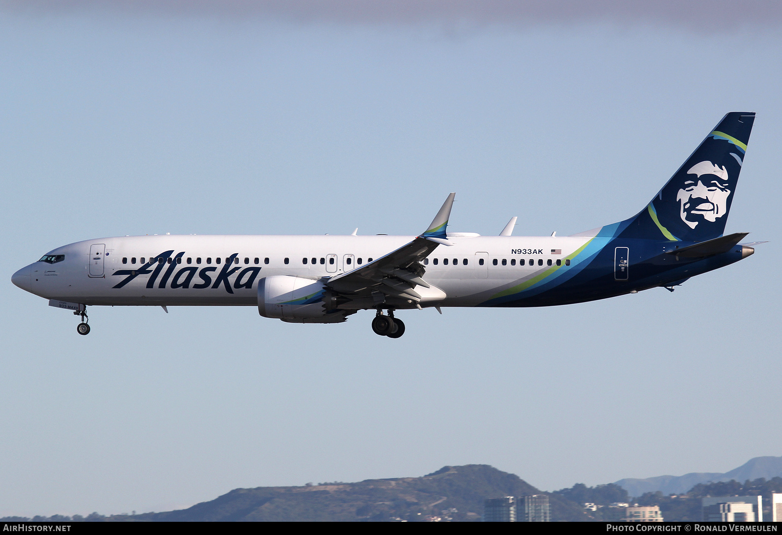 Aircraft Photo of N933AK | Boeing 737-9 Max 9 | Alaska Airlines | AirHistory.net #676201