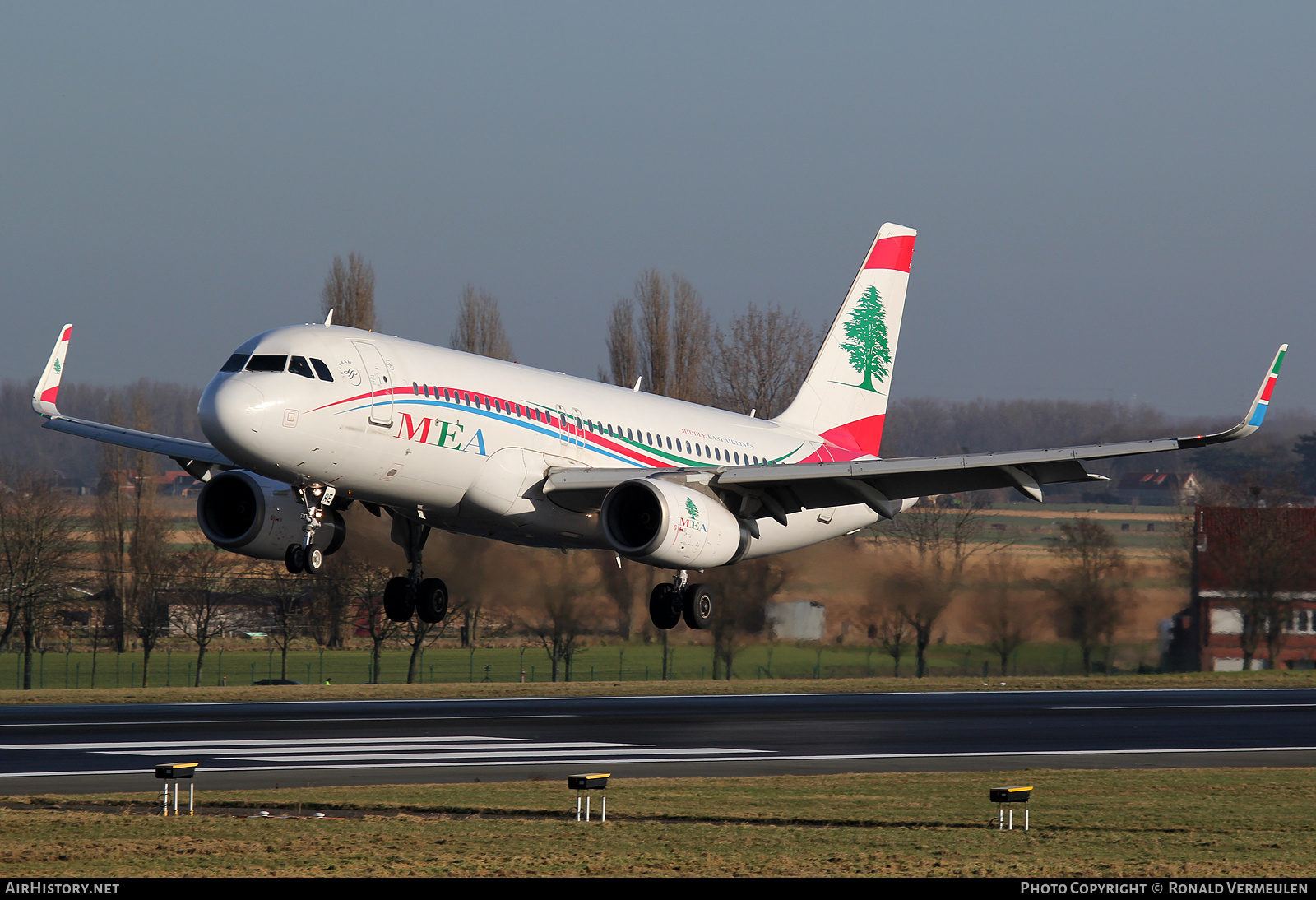 Aircraft Photo of T7-MRE | Airbus A320-232 | MEA - Middle East Airlines | AirHistory.net #676223
