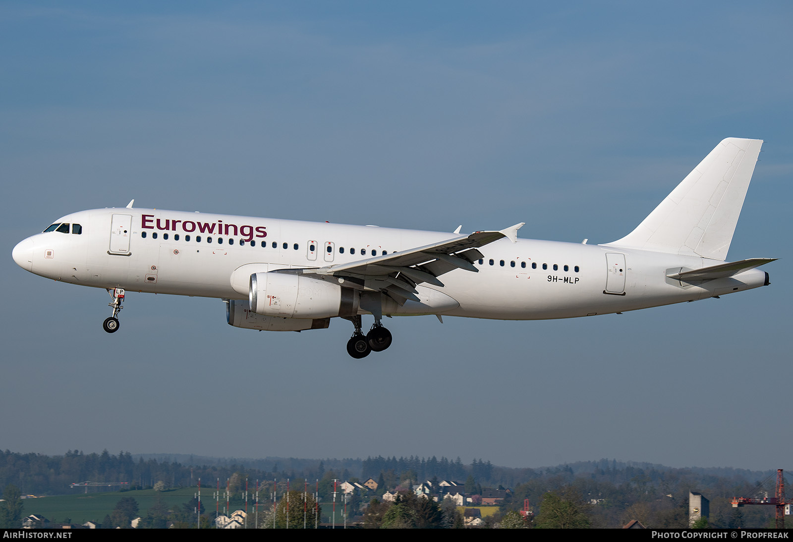 Aircraft Photo of 9H-MLP | Airbus A320-232 | Eurowings | AirHistory.net #676224