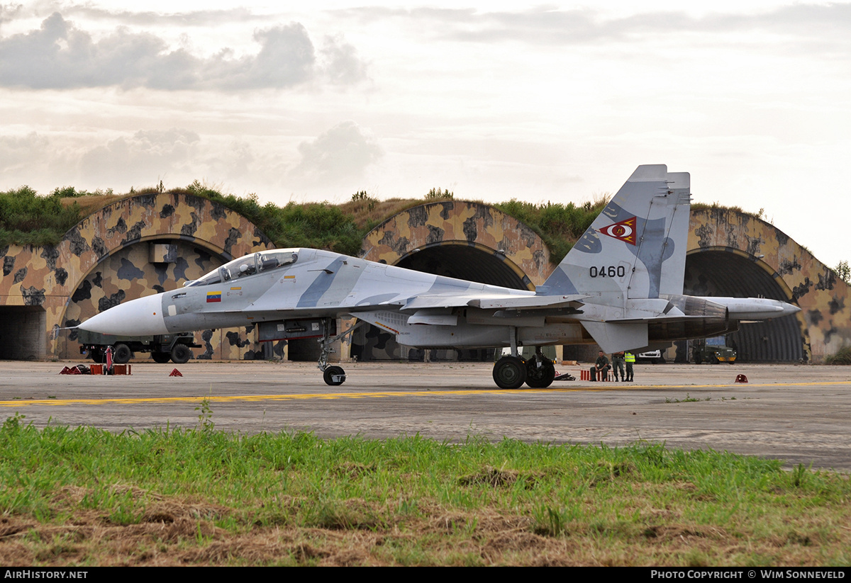 Aircraft Photo of 0460 | Sukhoi Su-30MK2 | Venezuela - Air Force | AirHistory.net #676226