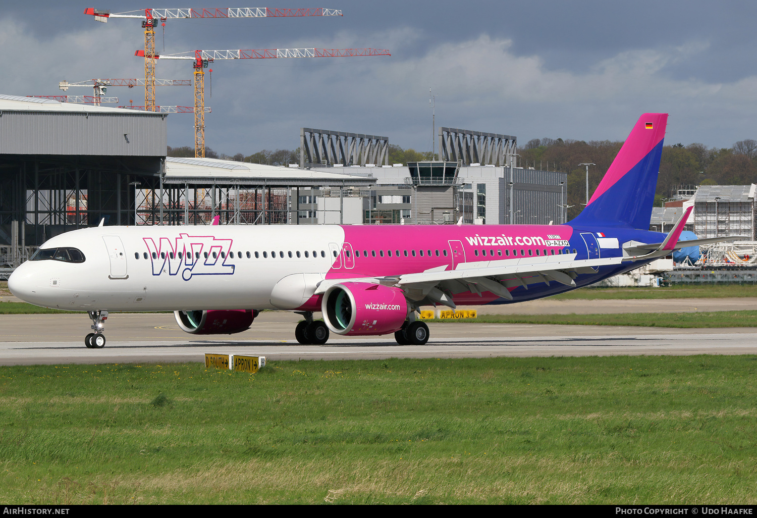 Aircraft Photo of D-AZXQ | Airbus A321-271NX | Wizz Air | AirHistory.net #676228