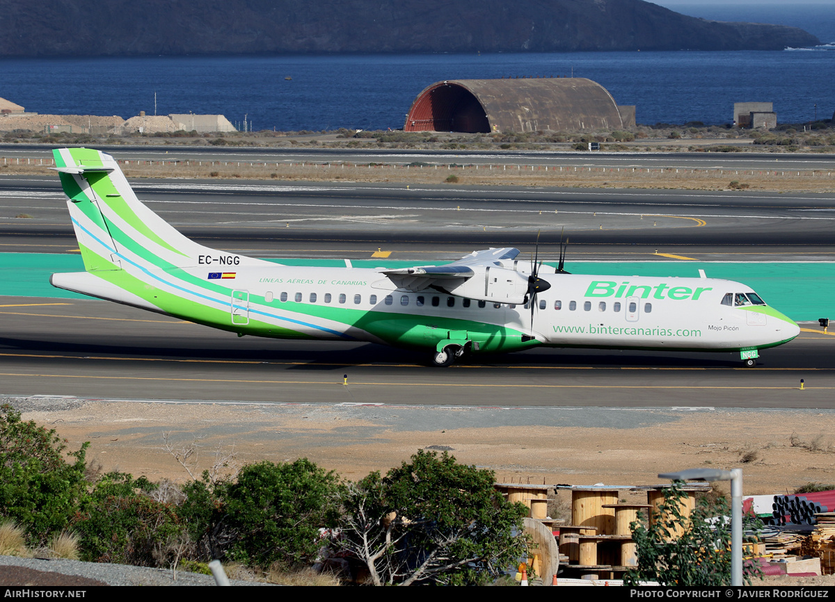Aircraft Photo of EC-NGG | ATR ATR-72-600 (ATR-72-212A) | Binter Canarias | AirHistory.net #676257