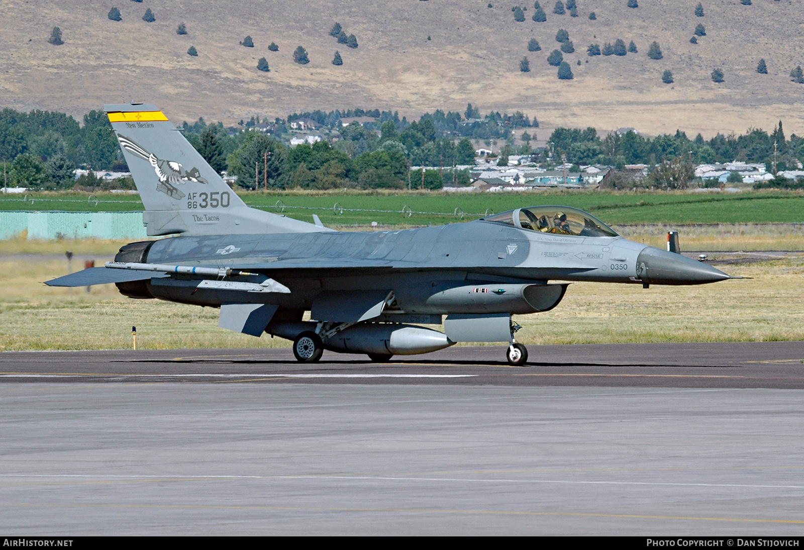 Aircraft Photo of 86-0350 / AF86-350 | General Dynamics F-16C Fighting Falcon | USA - Air Force | AirHistory.net #676271