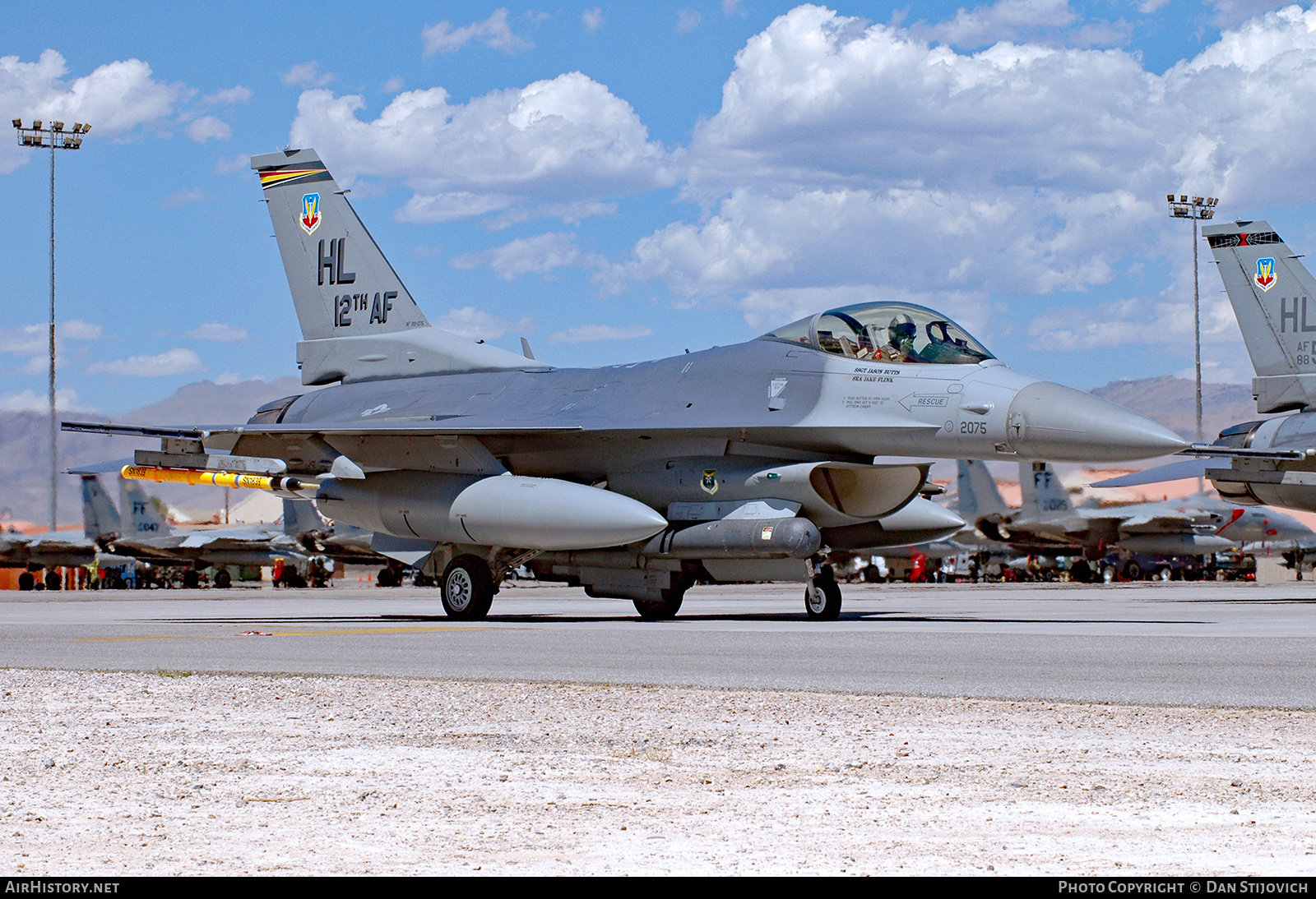 Aircraft Photo of 89-2075 / AF89-075 | General Dynamics F-16CM Fighting Falcon | USA - Air Force | AirHistory.net #676277