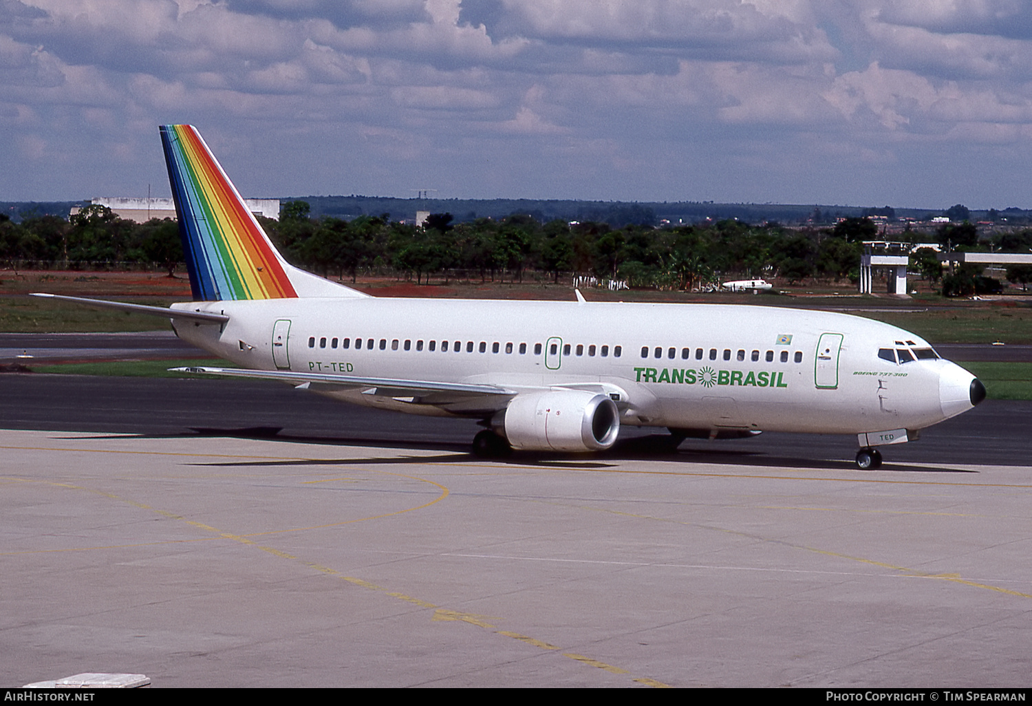 Aircraft Photo of PT-TED | Boeing 737-3Y0 | TransBrasil | AirHistory.net #676285