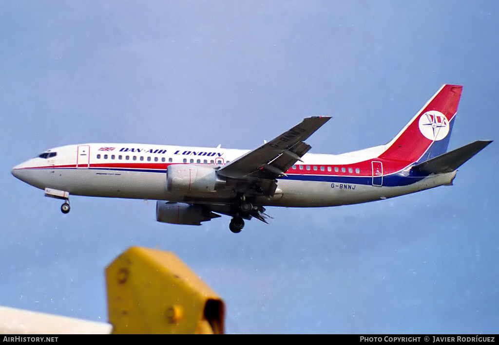 Aircraft Photo of G-BNNJ | Boeing 737-3Q8 | Dan-Air London | AirHistory.net #676287