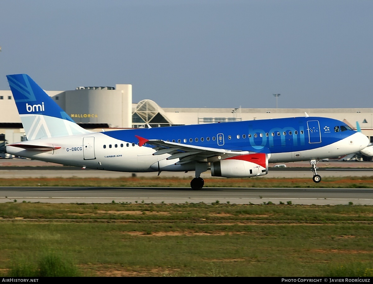 Aircraft Photo of G-DBCG | Airbus A319-131 | BMI - British Midland International | AirHistory.net #676288