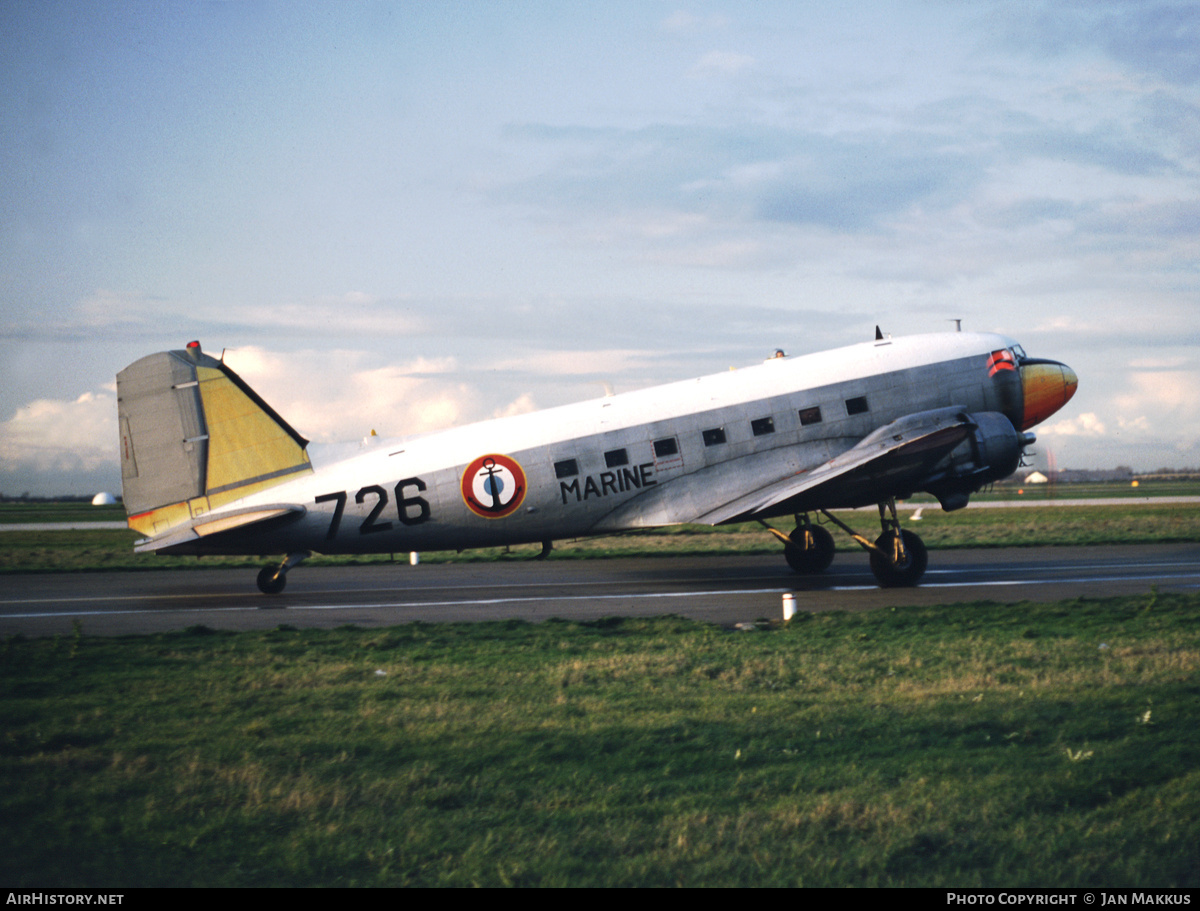 Aircraft Photo of 726 | Douglas C-47B Skytrain | France - Navy | AirHistory.net #676296