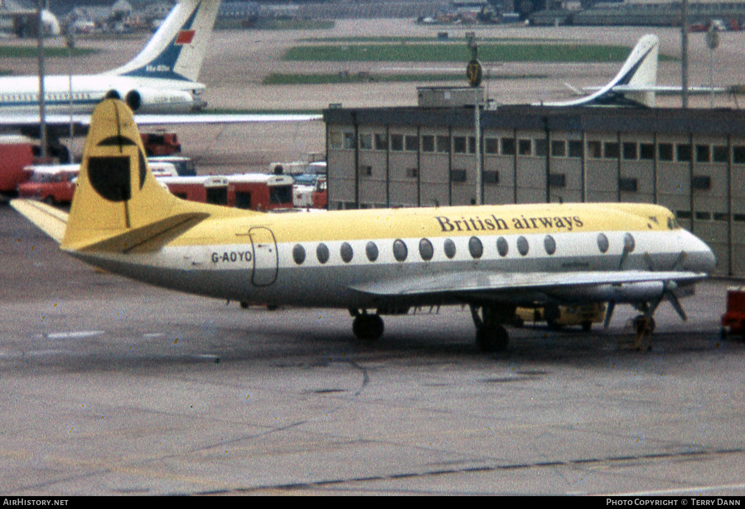 Aircraft Photo of G-AOYO | Vickers 806 Viscount | British Airways | AirHistory.net #676307