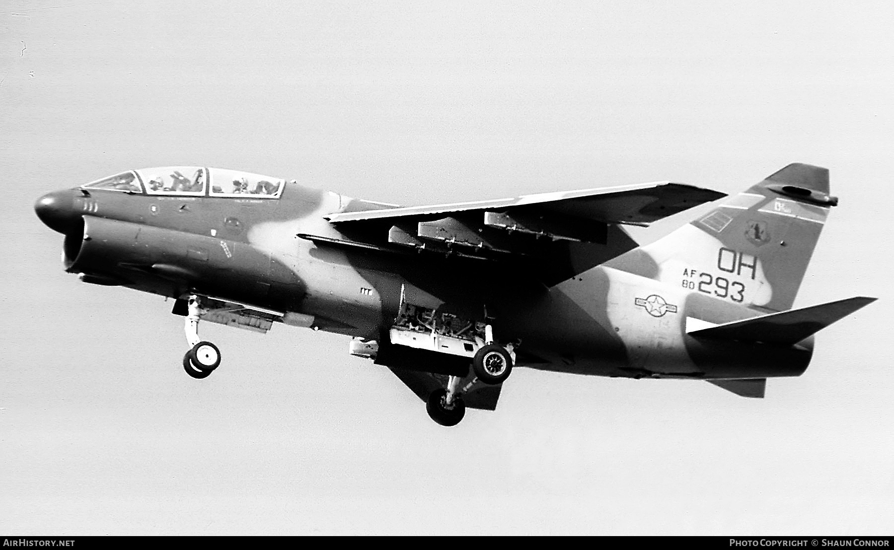 Aircraft Photo of 80-0293 / AF80-293 | Vought A-7K Corsair II | USA - Air Force | AirHistory.net #676317
