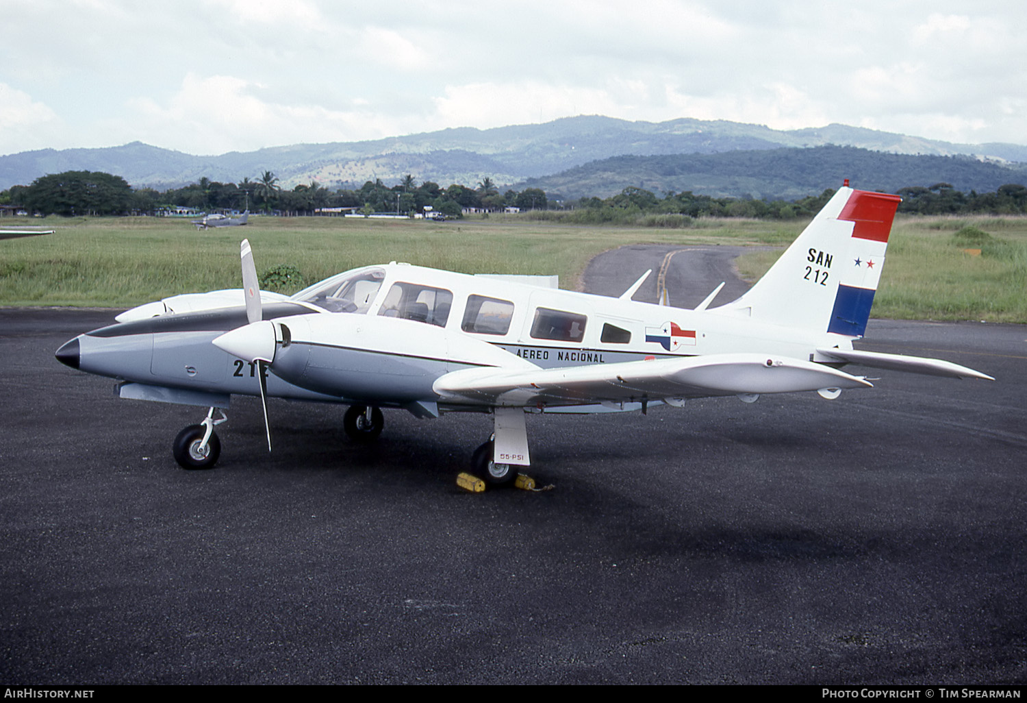 Aircraft Photo of SAN212 | Piper PA-34-200T Seneca II | Panama - Air Force | AirHistory.net #676324