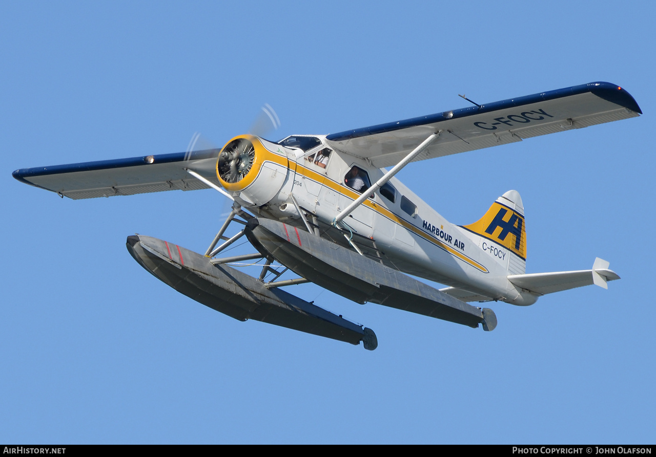 Aircraft Photo of C-FOCY | De Havilland Canada DHC-2 Beaver Mk.1 | Harbour Air | AirHistory.net #676339