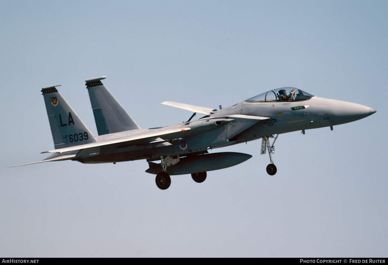 Aircraft Photo of 76-0039 | McDonnell Douglas F-15A Eagle | AirHistory.net #676340