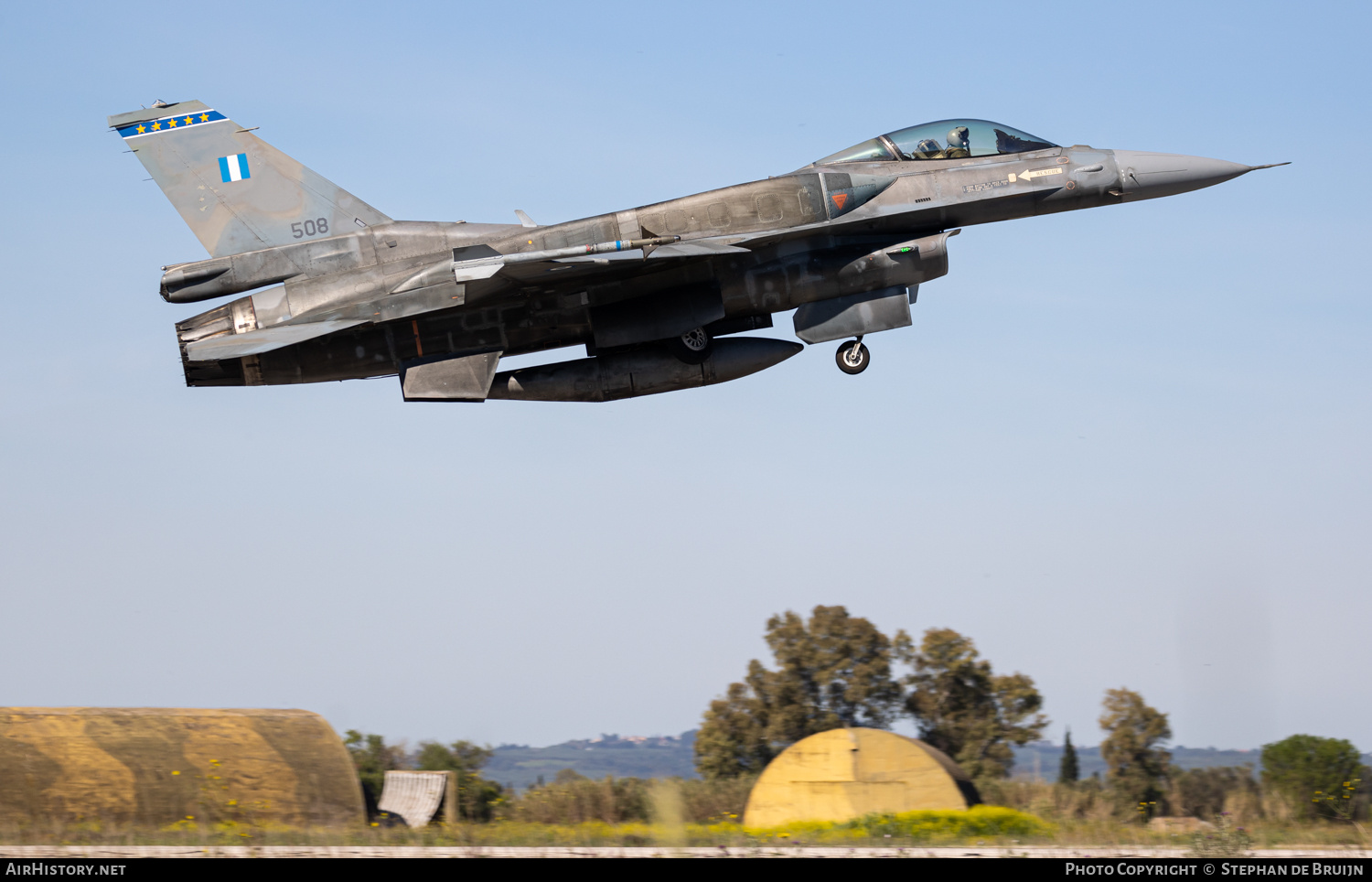 Aircraft Photo of 508 | General Dynamics F-16C Fighting Falcon | Greece - Air Force | AirHistory.net #676358