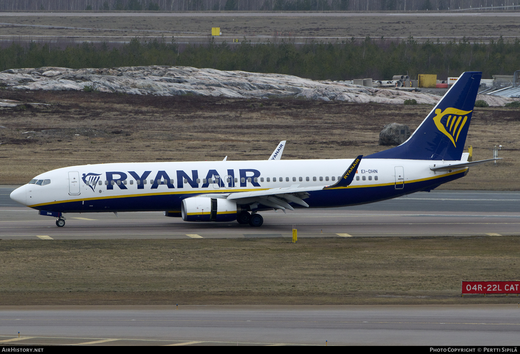 Aircraft Photo of EI-DHN | Boeing 737-8AS | Ryanair | AirHistory.net #676364