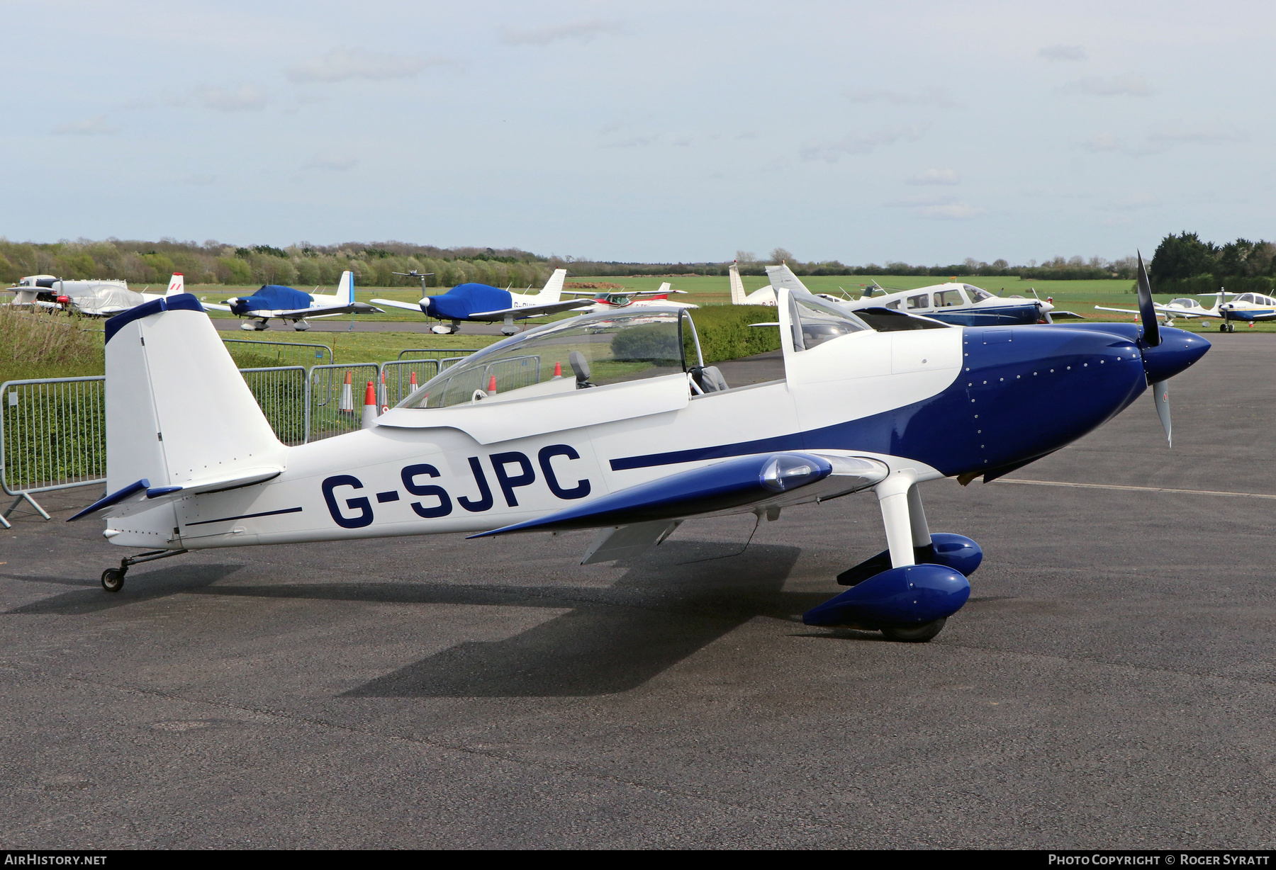 Aircraft Photo of G-SJPC | Van's RV-8 | AirHistory.net #676366