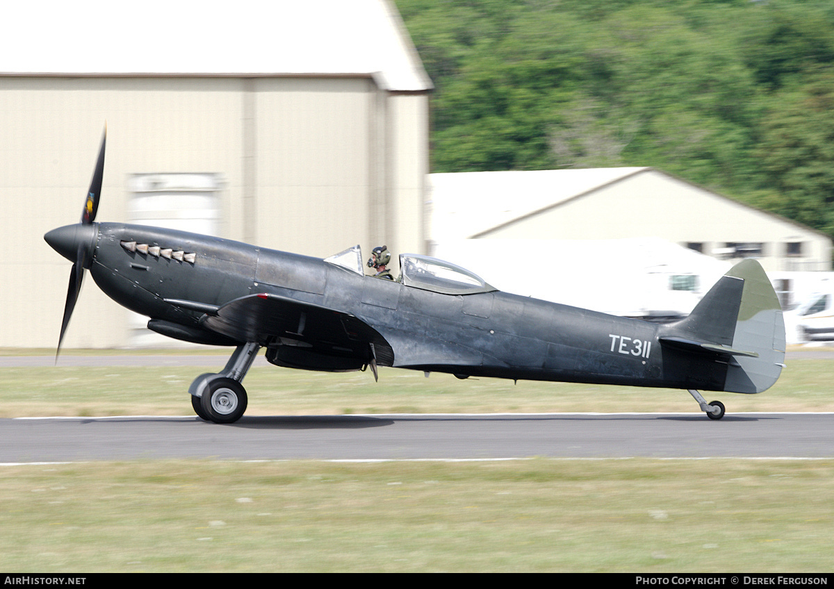 Aircraft Photo of TE311 | Supermarine 361 Spitfire LF16E | UK - Air Force | AirHistory.net #676367