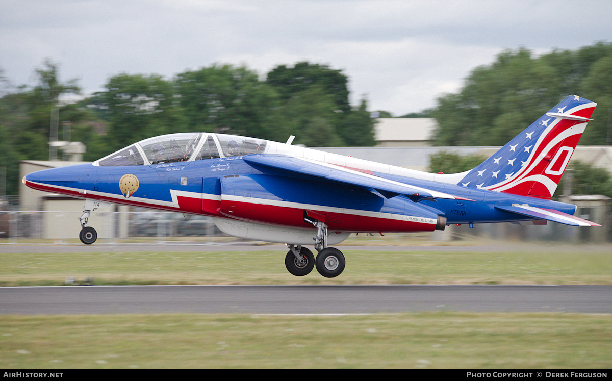 Aircraft Photo of E114 | Dassault-Dornier Alpha Jet E | France - Air Force | AirHistory.net #676368