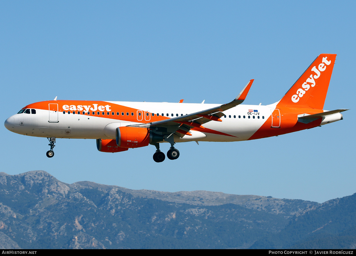 Aircraft Photo of OE-IJV | Airbus A320-214 | EasyJet | AirHistory.net #676371