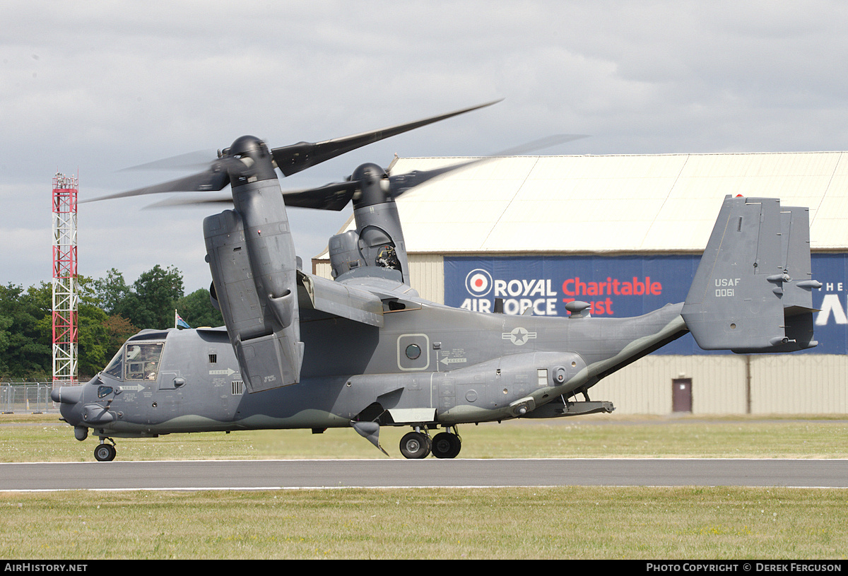 Aircraft Photo of 11-0061 | Bell-Boeing CV-22B Osprey | USA - Air Force | AirHistory.net #676379
