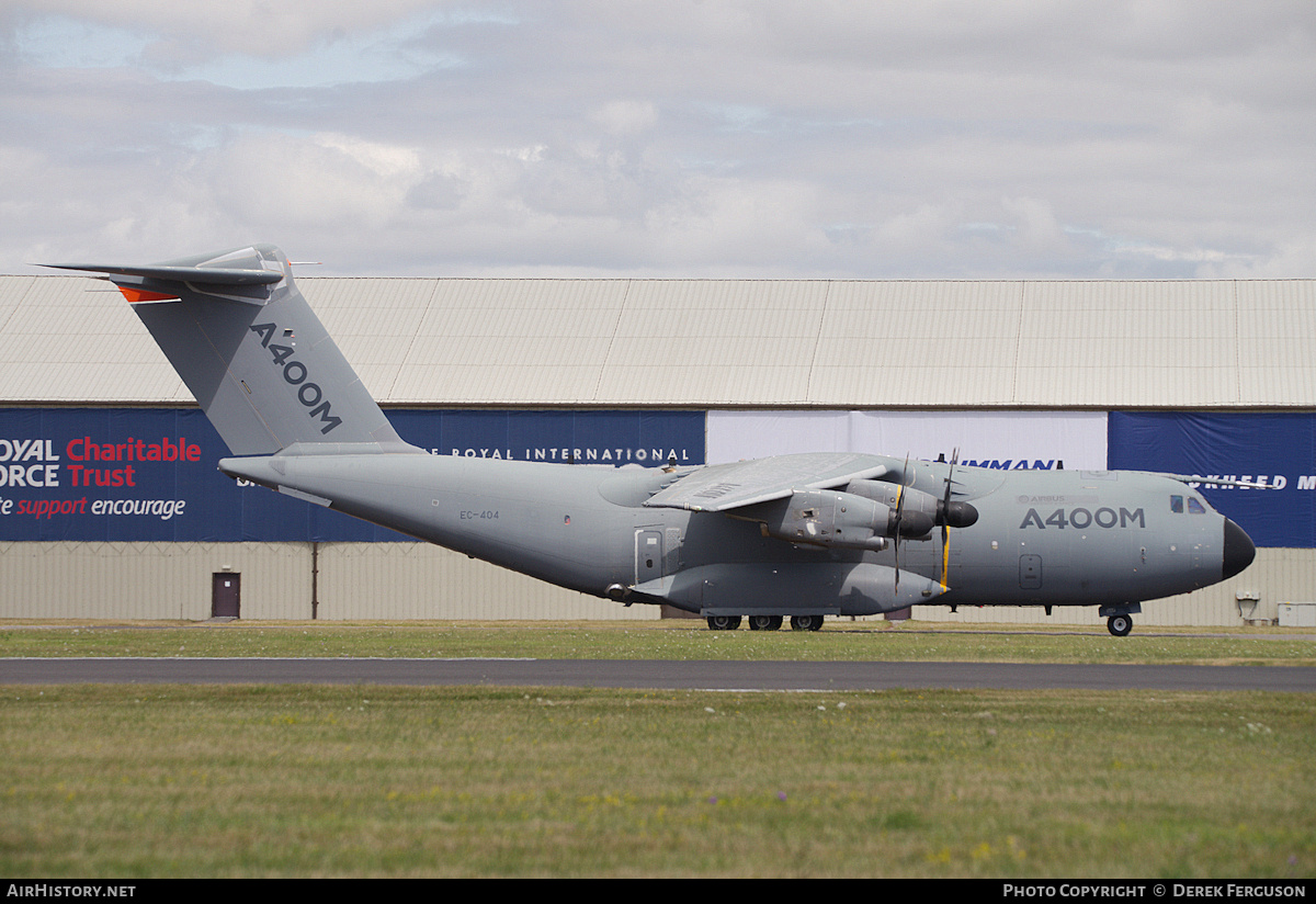Aircraft Photo of EC-404 | Airbus A400M Atlas | Airbus | AirHistory.net #676380