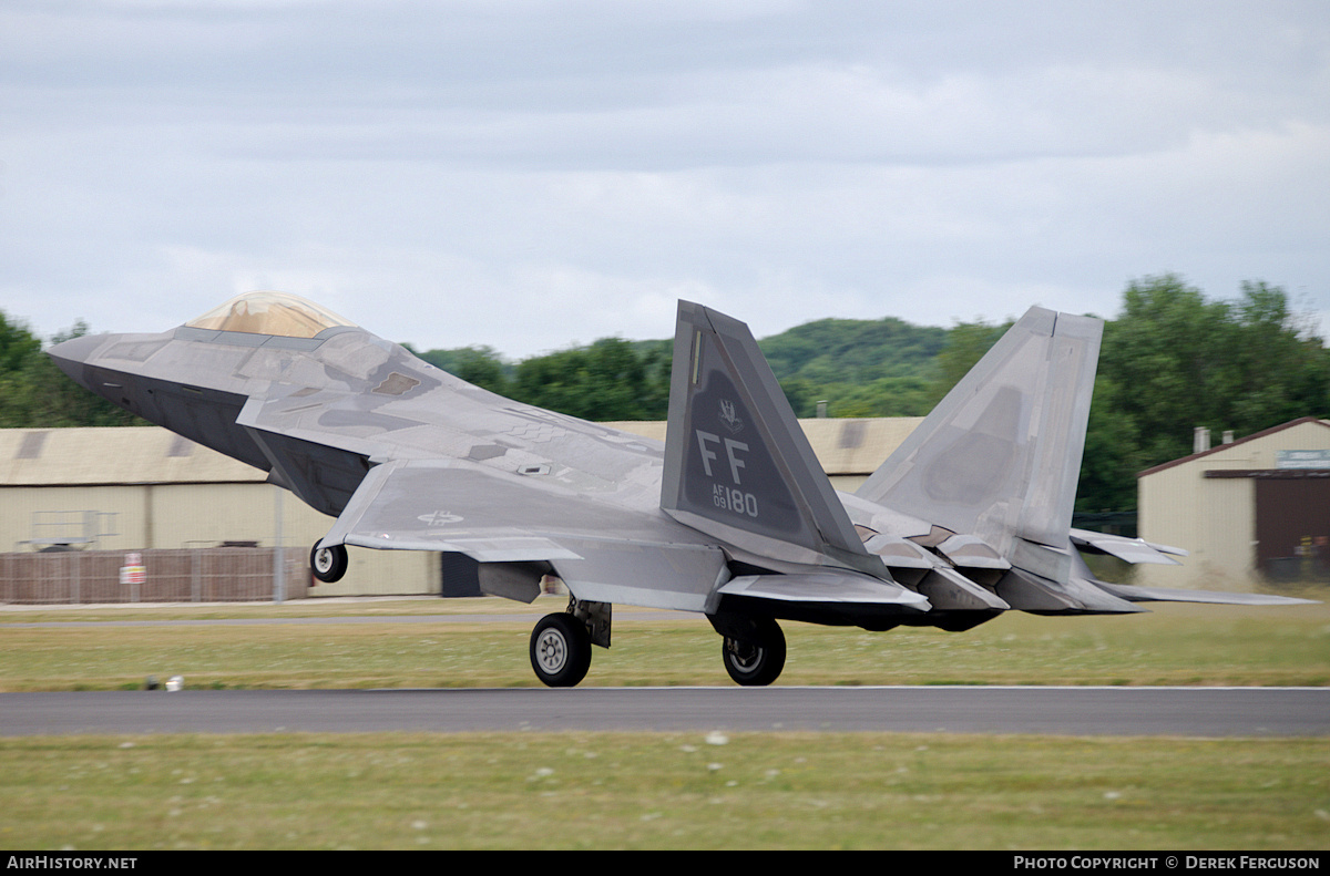 Aircraft Photo of 09-4180 / AF09-180 | Lockheed Martin F-22A Raptor | USA - Air Force | AirHistory.net #676386