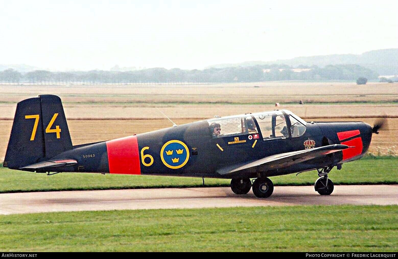 Aircraft Photo of 50043 | Saab 91B Safir | Sweden - Air Force | AirHistory.net #676390