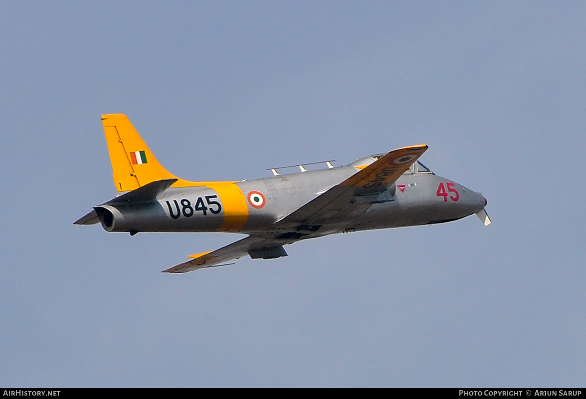 Aircraft Photo of U845 | Hindustan HJT-16 Kiran IA | India - Air Force | AirHistory.net #676391