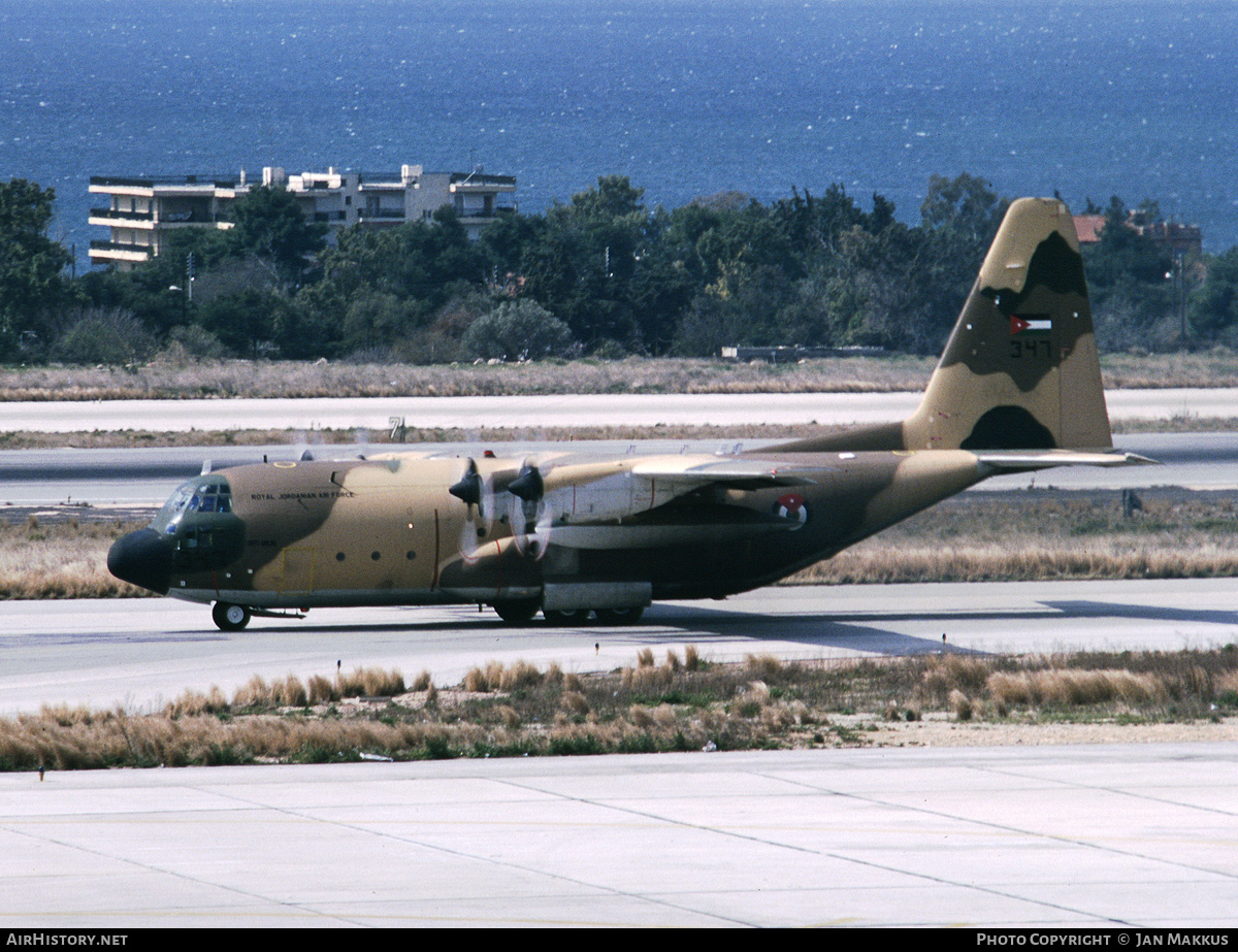 Aircraft Photo of 347 | Lockheed C-130H Hercules | Jordan - Air Force | AirHistory.net #676393