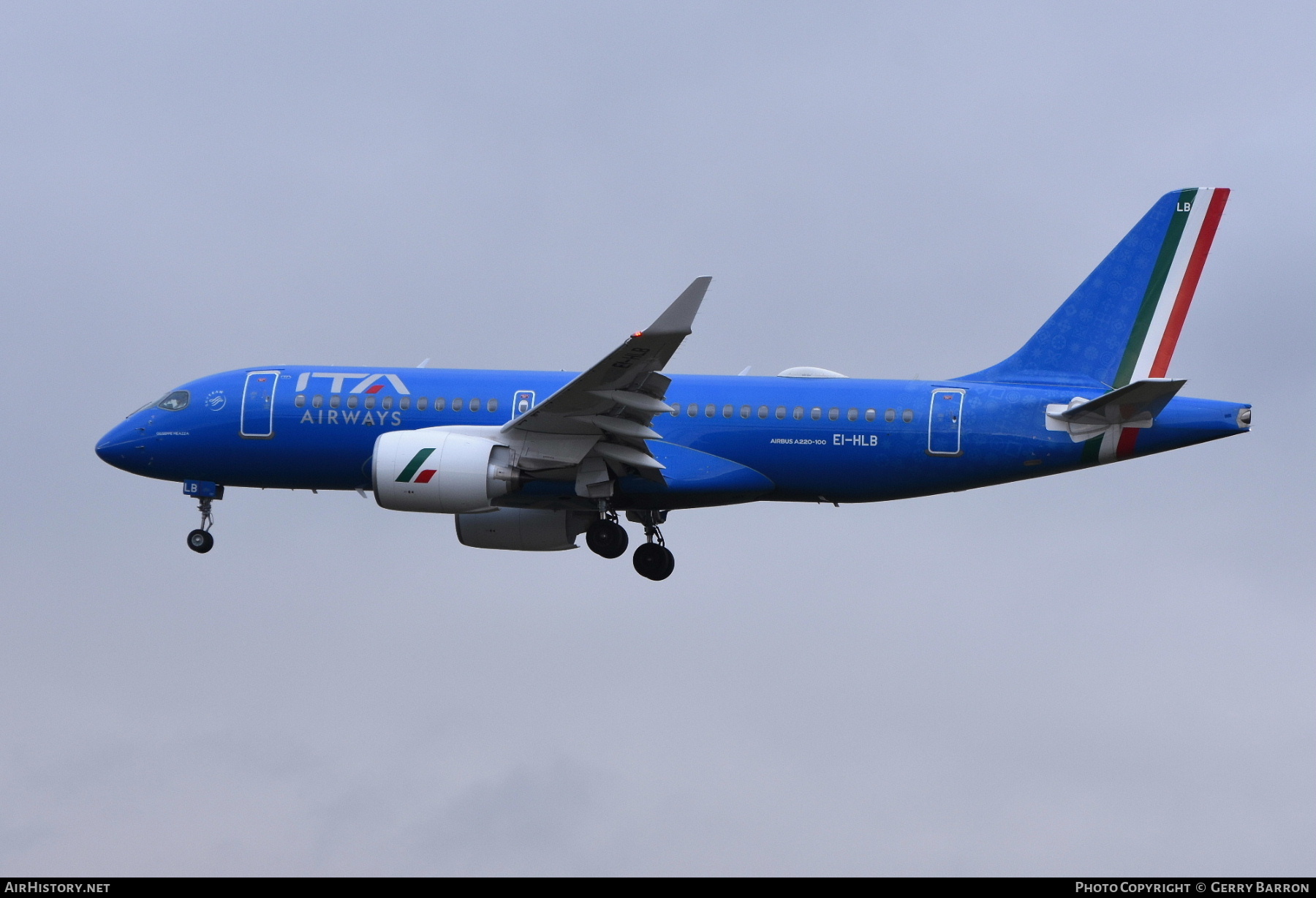 Aircraft Photo of EI-HLB | Airbus A220-100 (BD-500-1A10) | ITA Airways | AirHistory.net #676396