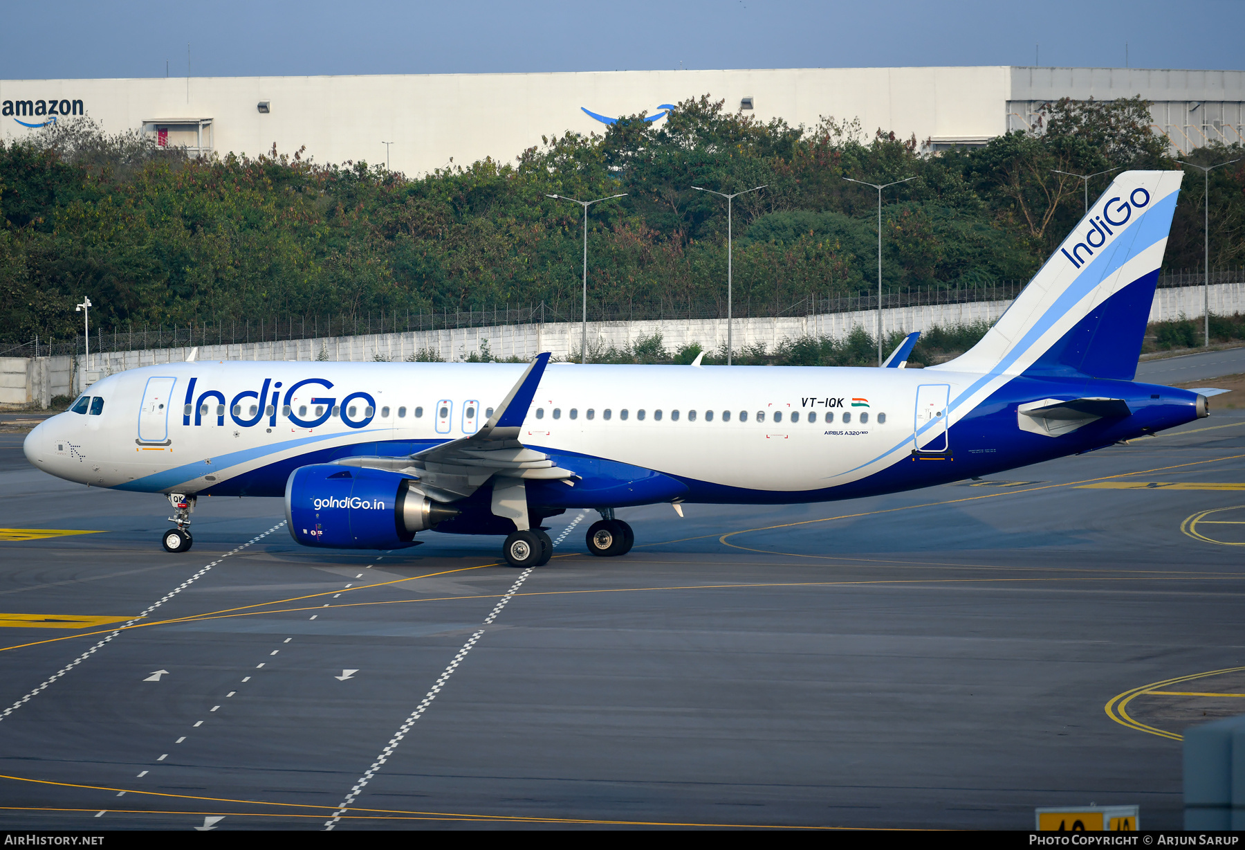 Aircraft Photo of VT-IQK | Airbus A320-251N | IndiGo | AirHistory.net #676398