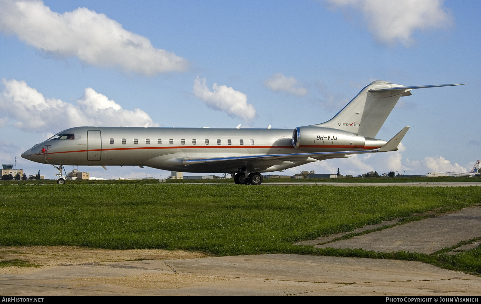 Aircraft Photo of 9H-VJJ | Bombardier Global 6000 (BD-700-1A10) | VistaJet | AirHistory.net #676415