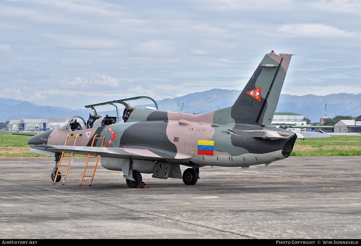 Aircraft Photo of 1504 | Hongdu K-8W Karakorum (JL-8W) | Venezuela - Air Force | AirHistory.net #676428