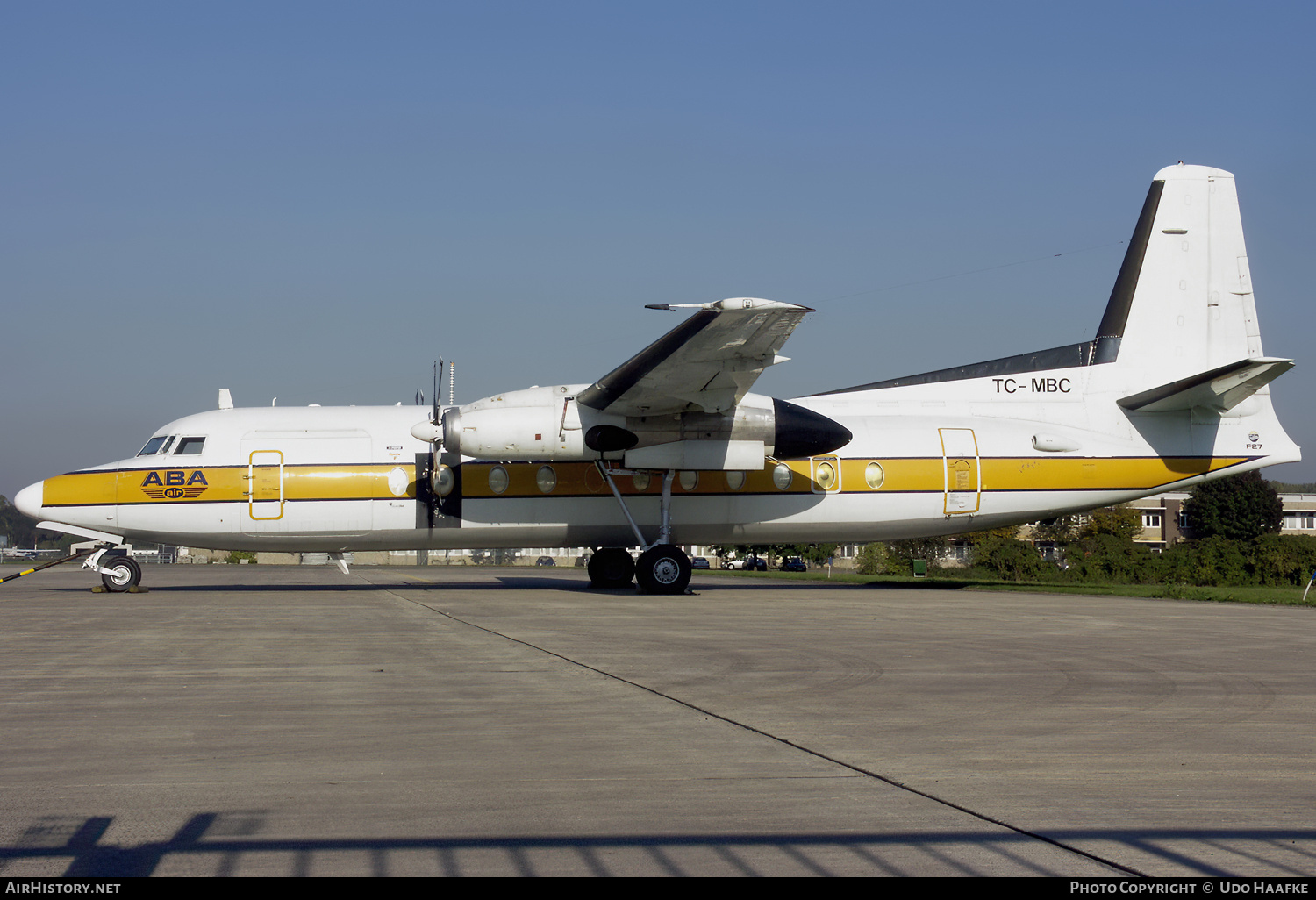 Aircraft Photo of TC-MBC | Fokker F27-500C/RF Friendship | ABA Air - Autoklub Bohemia Assistance | AirHistory.net #676436