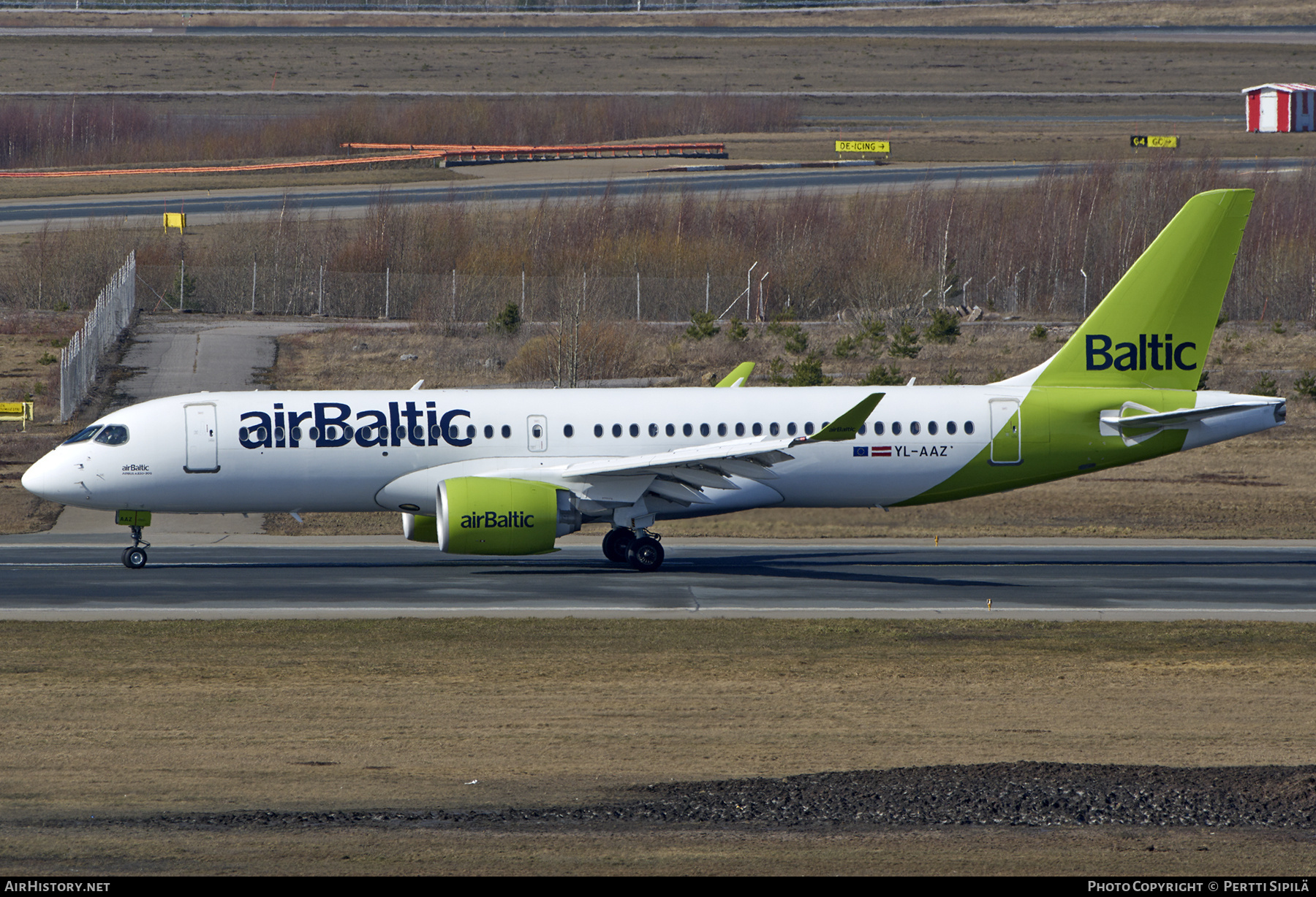 Aircraft Photo of YL-AAZ | Airbus A220-371 (BD-500-1A11) | AirBaltic | AirHistory.net #676437