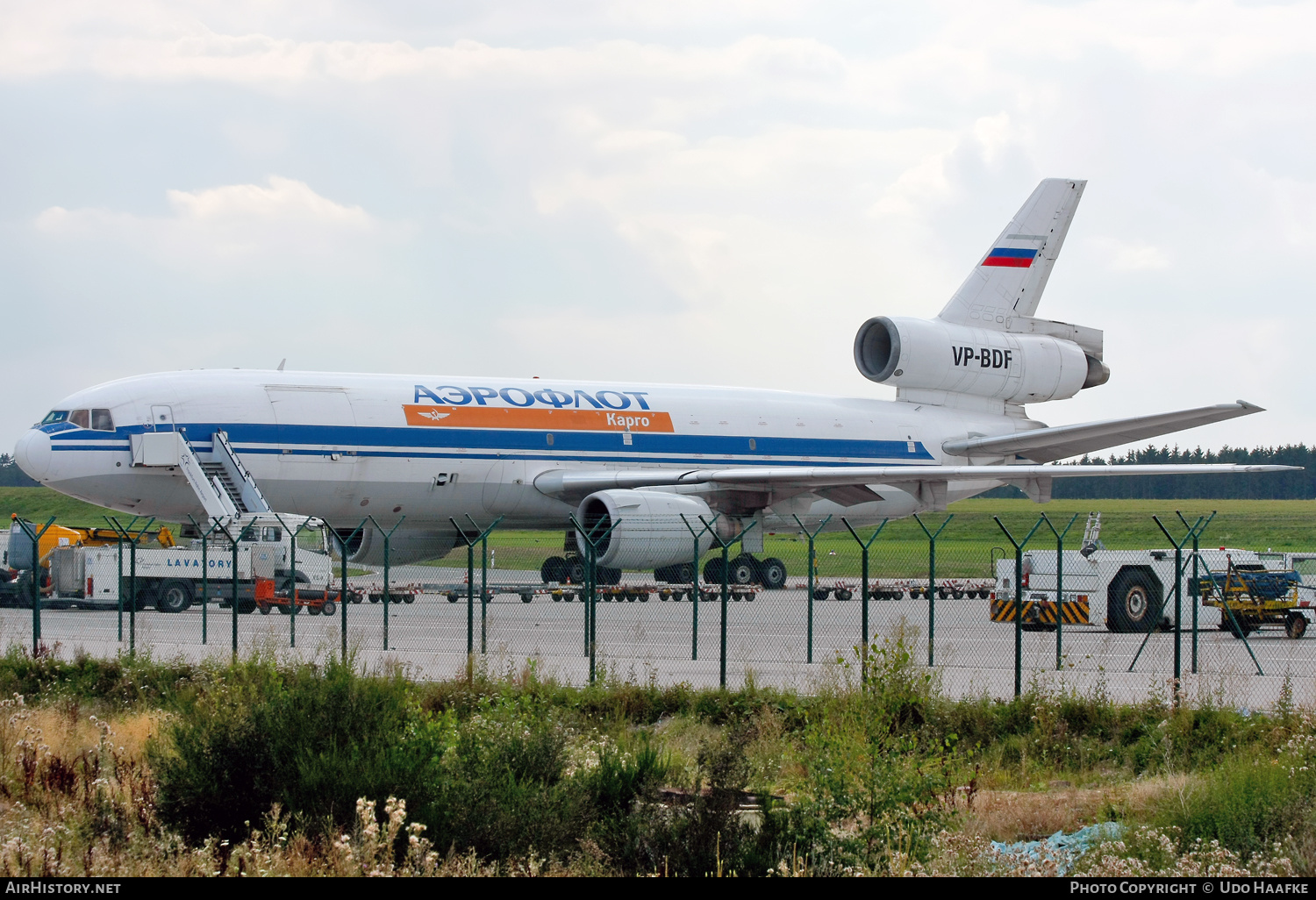 Aircraft Photo of VP-BDF | McDonnell Douglas DC-10-40(F) | Aeroflot - Russian Airlines Cargo | AirHistory.net #676440