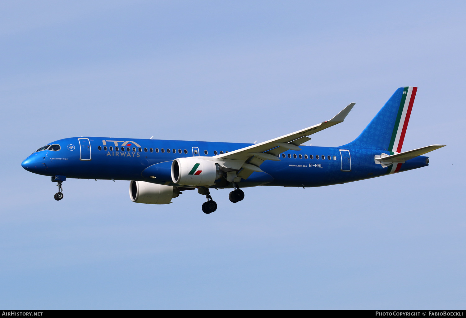 Aircraft Photo of EI-HHL | Airbus A220-371 (BD-500-1A11) | ITA Airways | AirHistory.net #676451