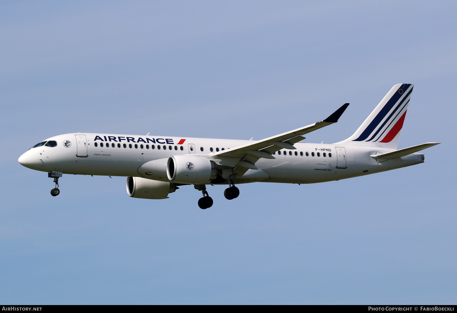 Aircraft Photo of F-HPND | Airbus A220-300 (BD-500-1A11) | Air France | AirHistory.net #676456