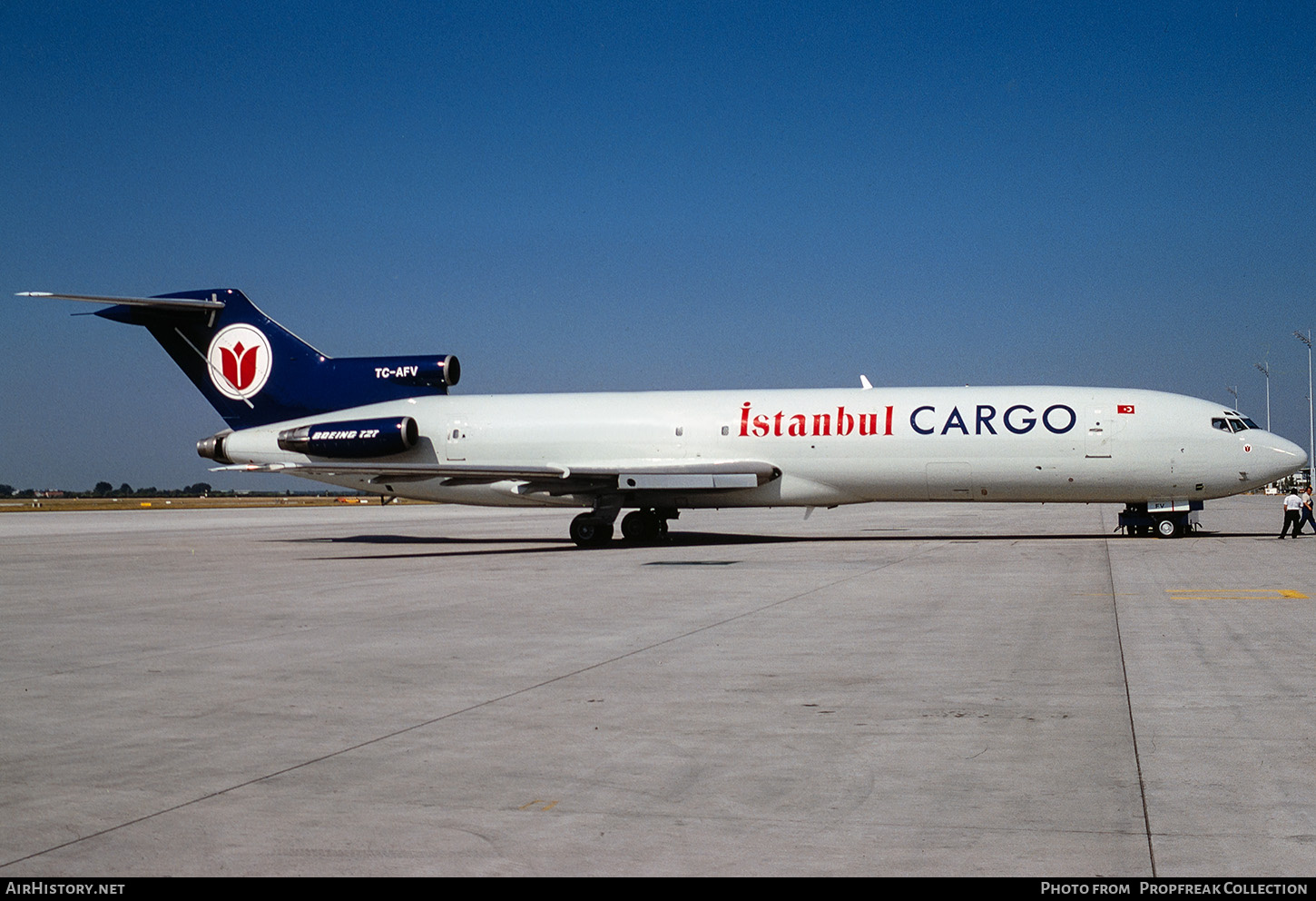 Aircraft Photo of TC-AFV | Boeing 727-230/Adv(F) | Istanbul Airlines Cargo | AirHistory.net #676464