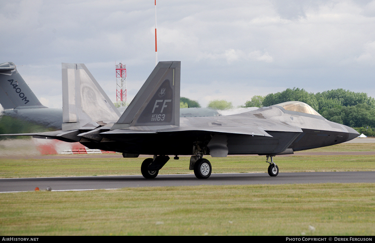 Aircraft Photo of 08-4163 | Lockheed Martin F-22A Raptor | USA - Air Force | AirHistory.net #676486